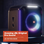 JBL PartyBox Encore with Wireless Microphone — Black
