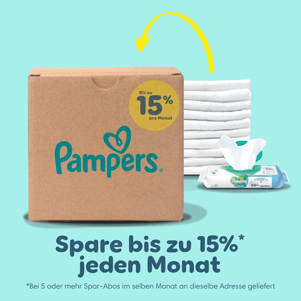 Pampers Premium Protection Size 6, x144 Nappies, 13kg+, Our N°1 for Comfort & Protection for Sensitive Skin