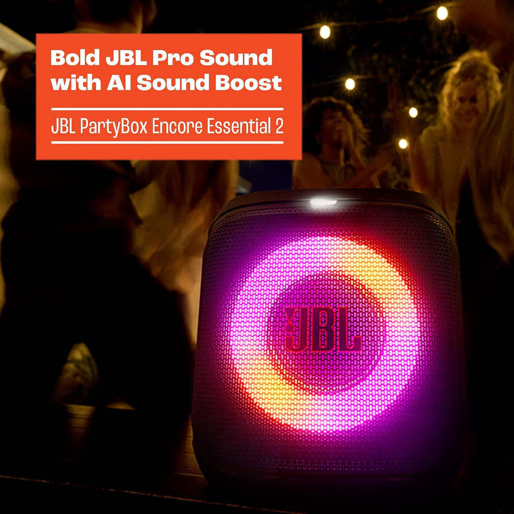 JBL PartyBox Encore Essential 2 with EasySing Wireless Microphones