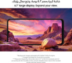 Samsung Galaxy A06 LTE, Android Smartphone, Dual SIM Mobile Phone, 4GB RAM, 128GB Storage, Black (UAE Version)