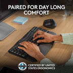 Logitech Wave Keys and Lift Ergonomic Combo — Graphite