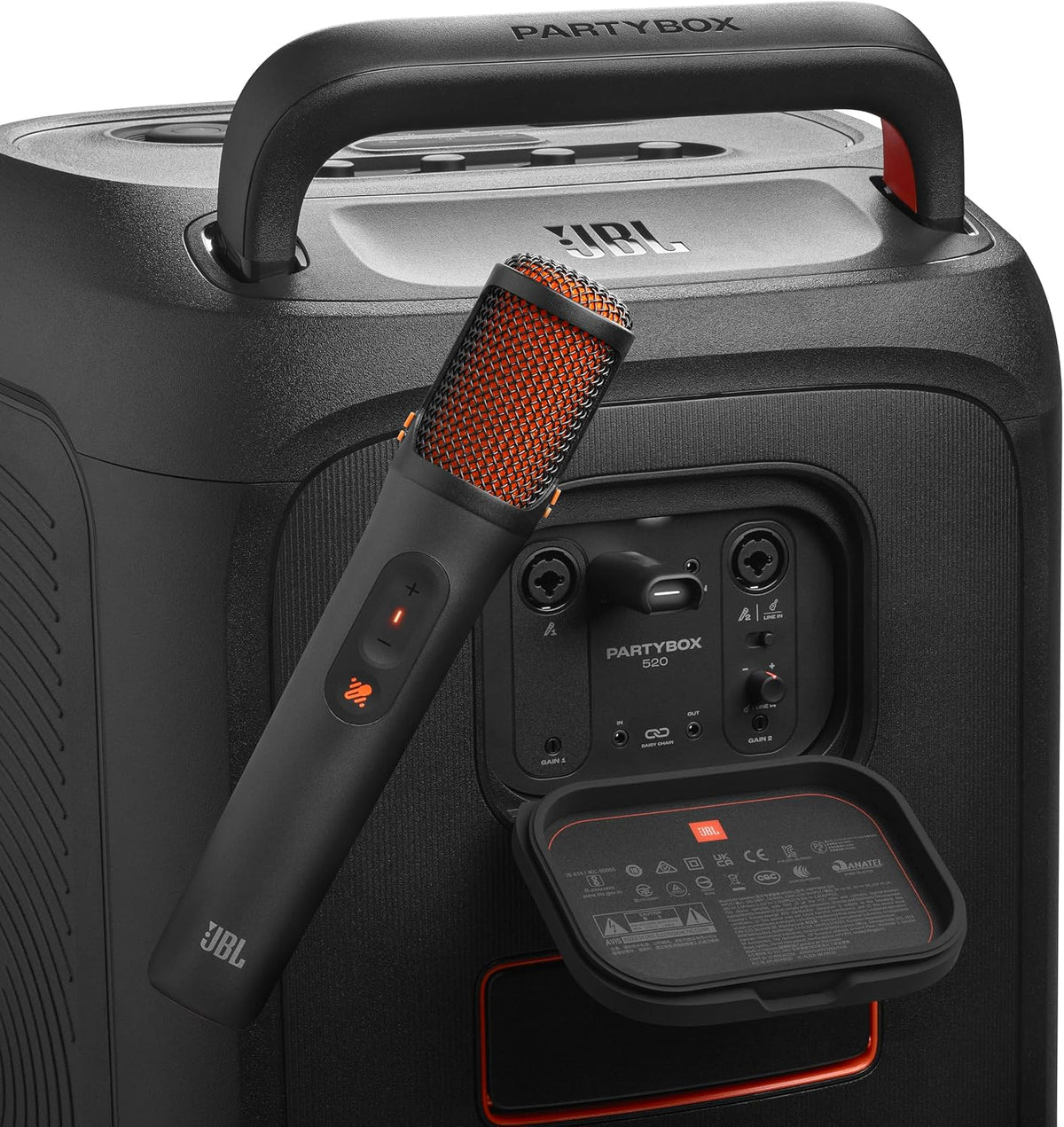 JBL PartyBox Encore Essential 2 with EasySing Wireless Microphones