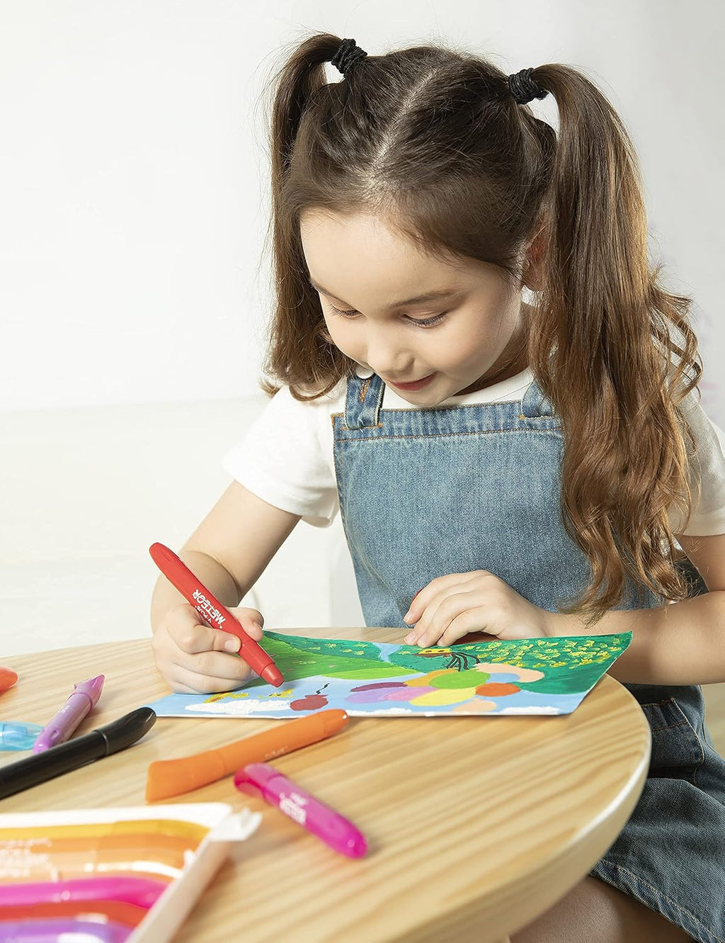 YPLUS Silky Twistable Gel Crayons — 12 Colours