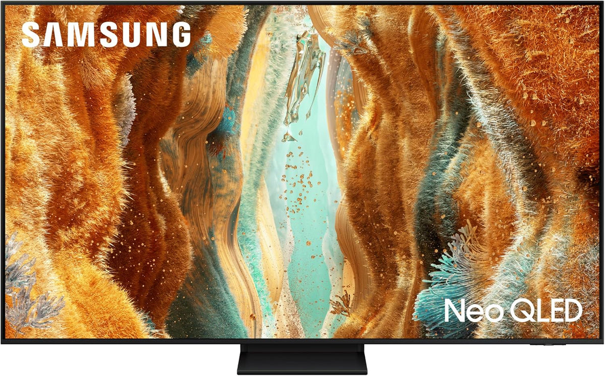 Samsung 55 Inch Neo QLED TV, QN70F, 4K, Mini LED, NQ4 AI Gen2 Processor, Quantum Matrix Technology Slim, Motion Xcelerator 144Hz, Samsung Vision AI Smart TV, QA55QN70FAUXZN (2025 - UAE Version)