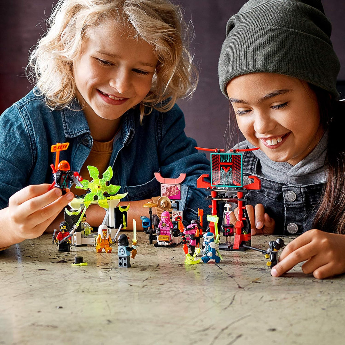 LEGO NINJAGO Gamer’s Market 71708 Ninja Market Building Kit
