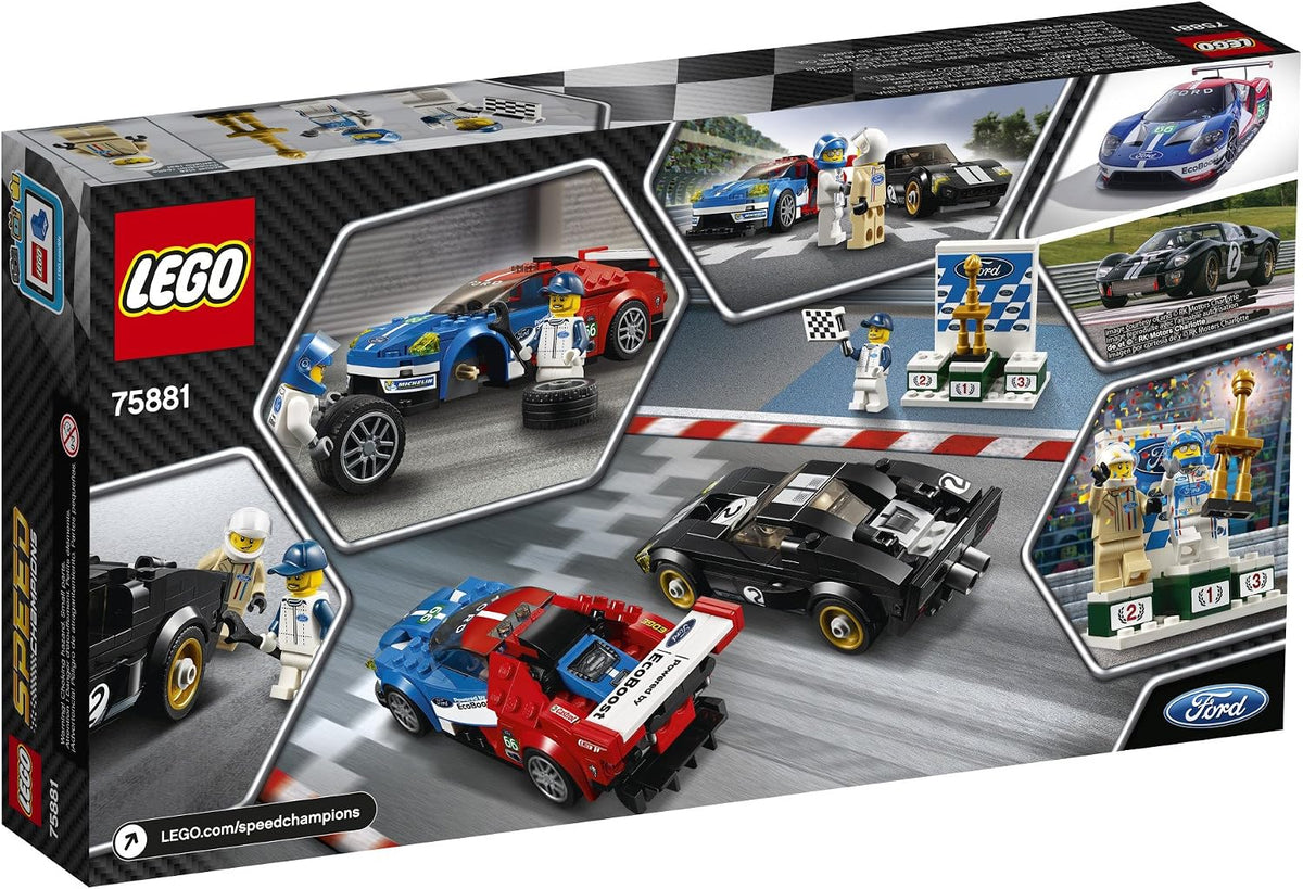 LEGO Speed Champions 2016 Ford GT & 1966 Ford GT40 75881