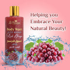 ECOLYTE+ Body Wash Scrub La Parisienne Premium (Red Grape, 500 ml) — additional view 6