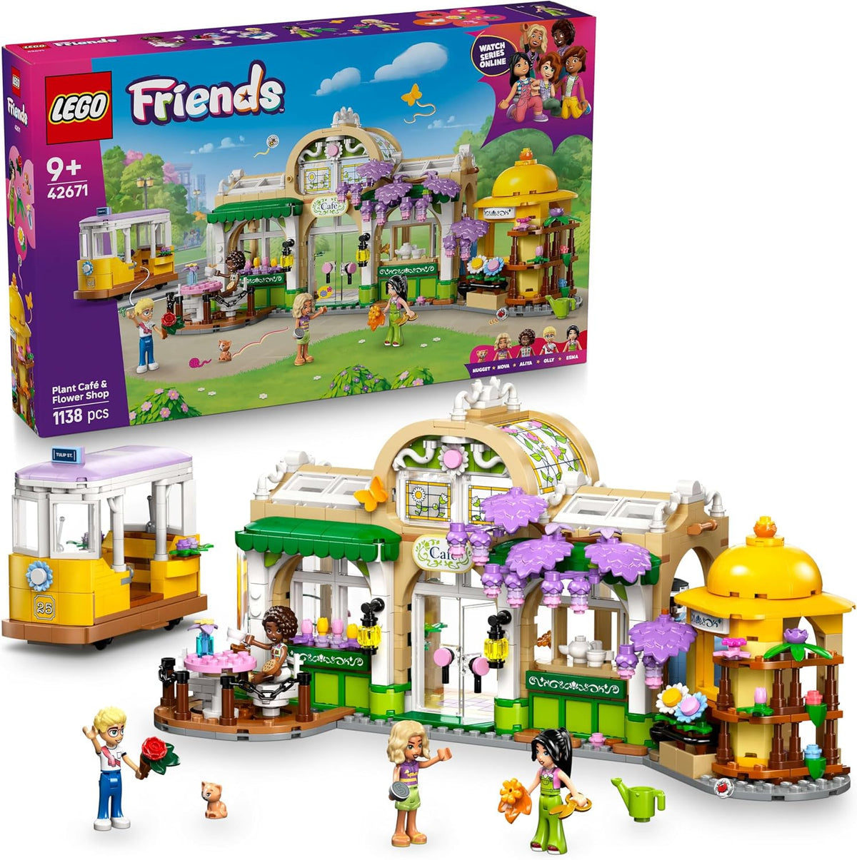 LEGO Friends Plant Café & Flower Shop 42671 — image 1