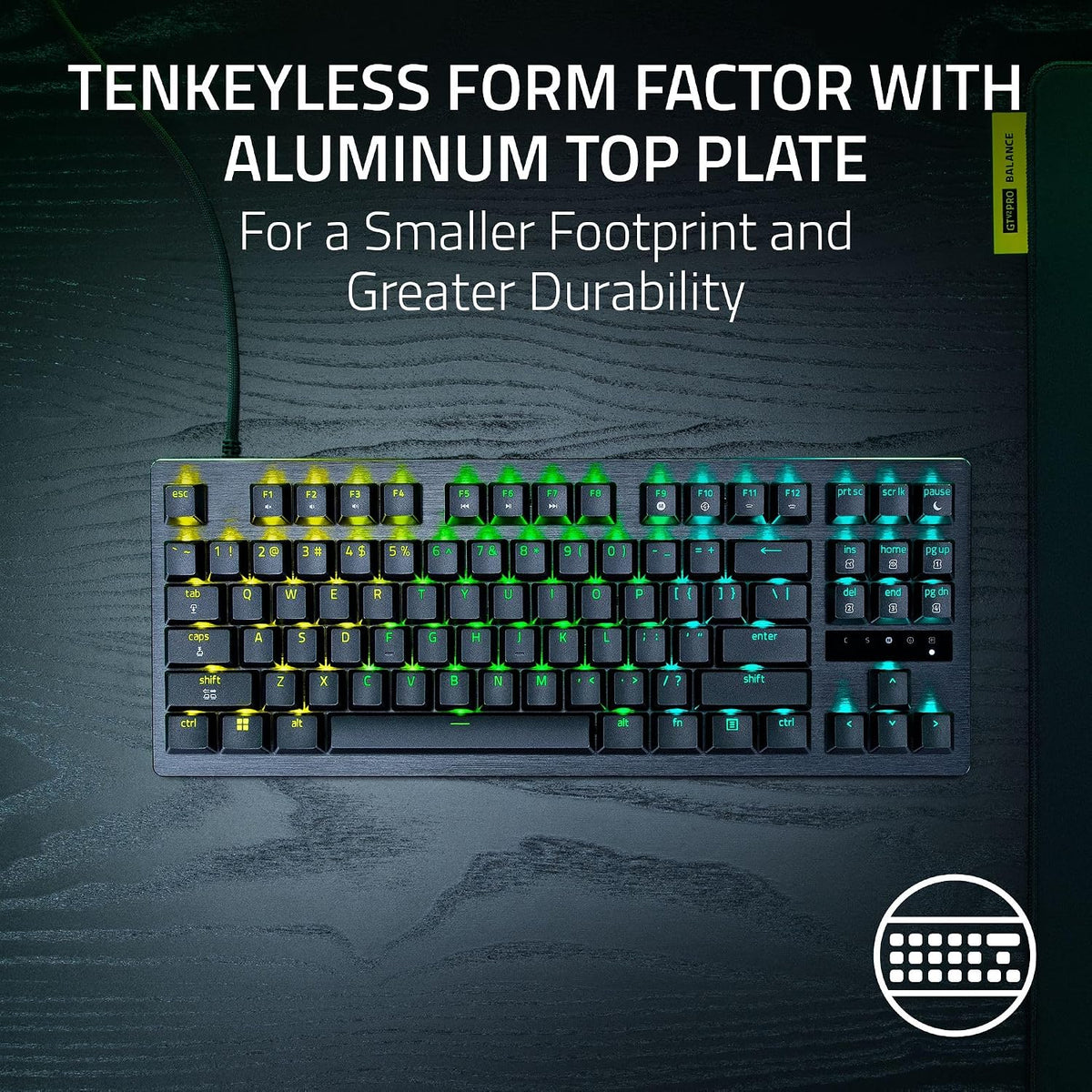 Razer Huntsman V3 Tenkeyless 8KHz Gaming Keyboard — product image 11