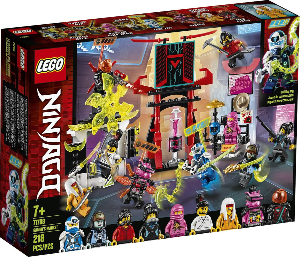 LEGO NINJAGO Gamer’s Market 71708 Ninja Market Building Kit