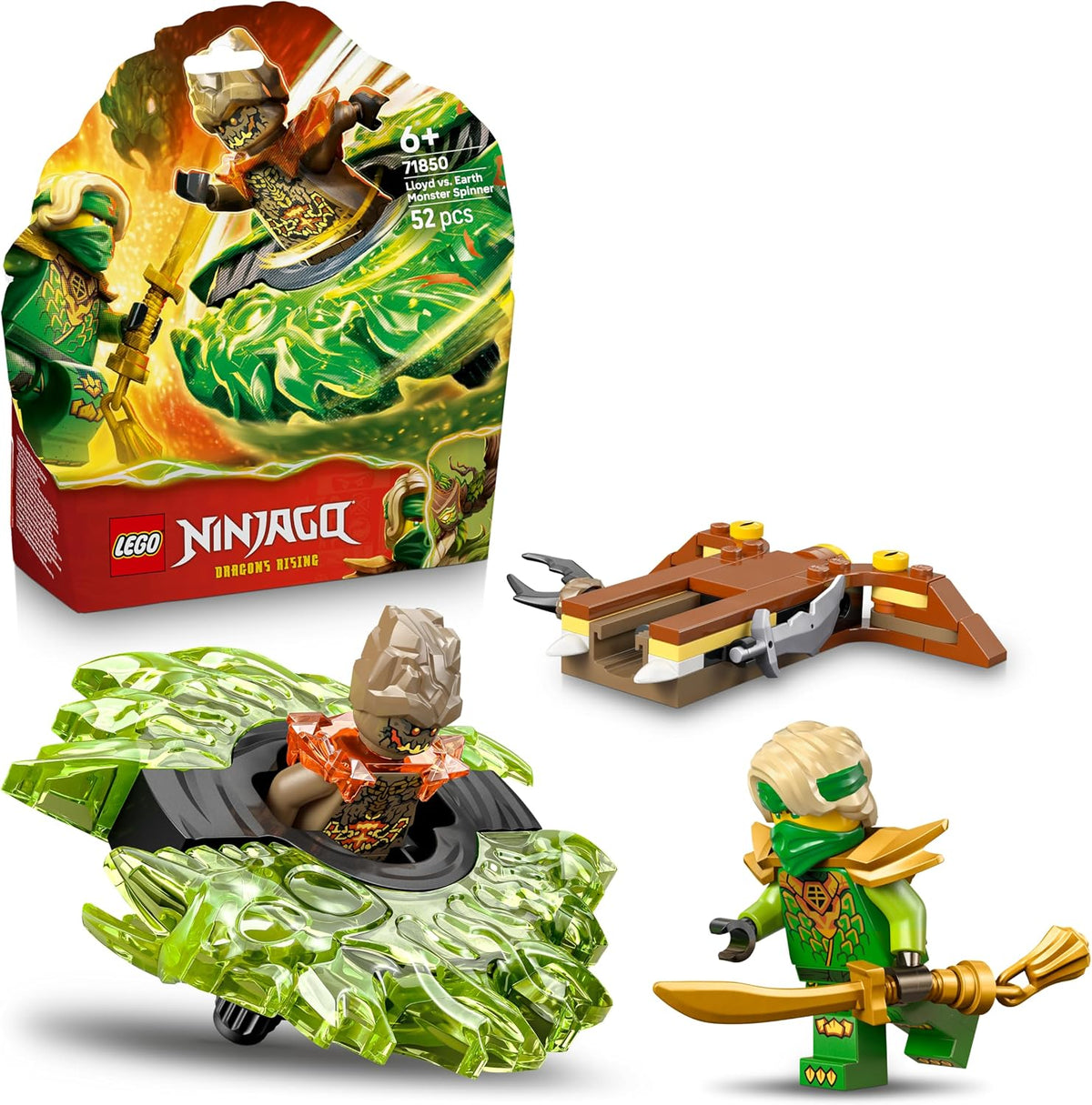 LEGO NINJAGO Lloyd vs. Earth Monster Spinner 71850