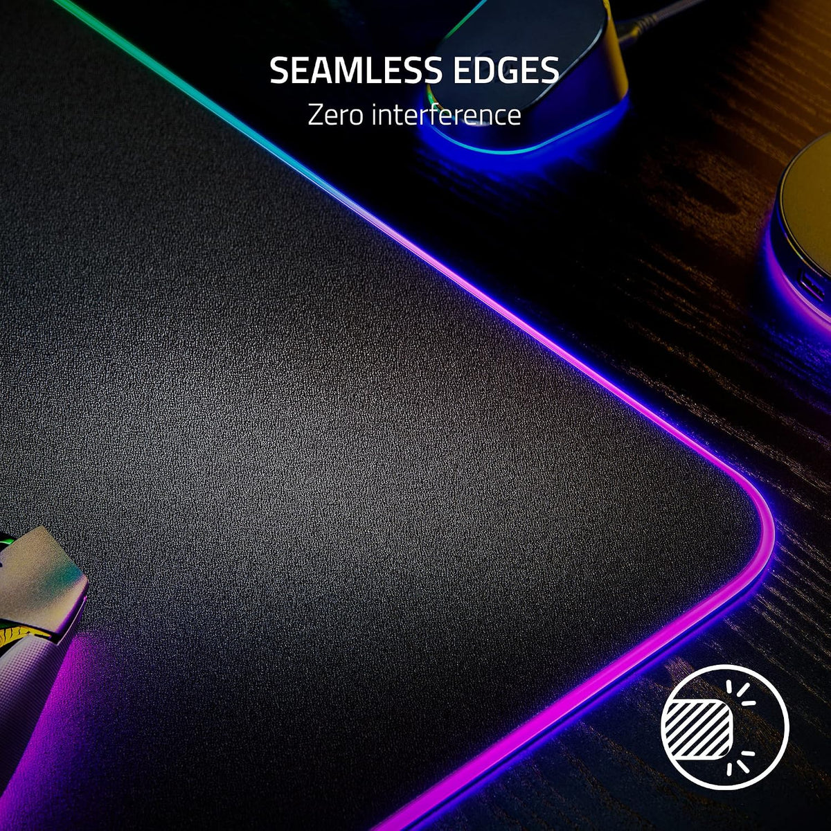 Razer Strider Chroma Hybrid Gaming Mouse Mat Chroma RGB — Black — product image 8