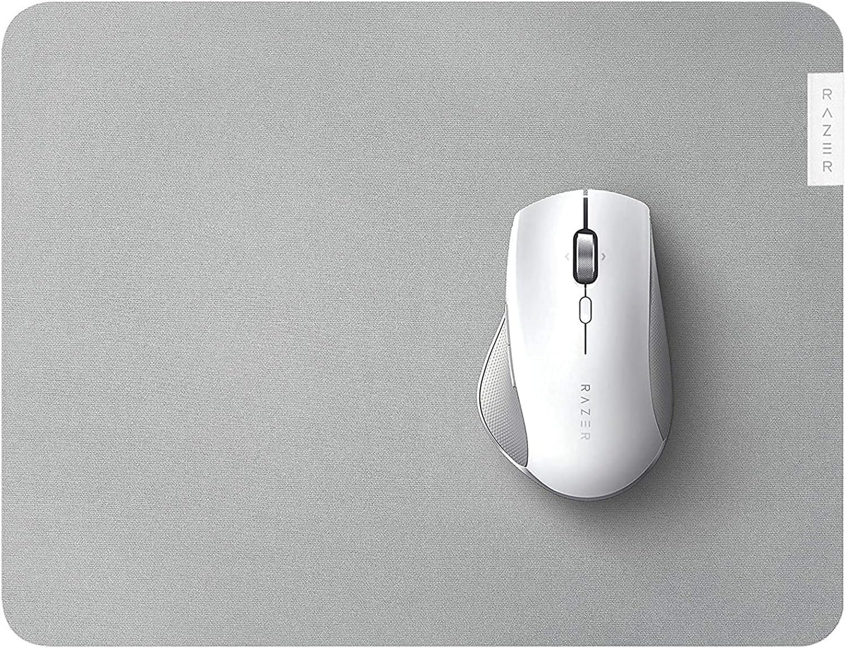 Razer Pro Glide Soft Mouse Mat For Office Comfort And Productivity (Textured Fabric Surface — Gray — main product image