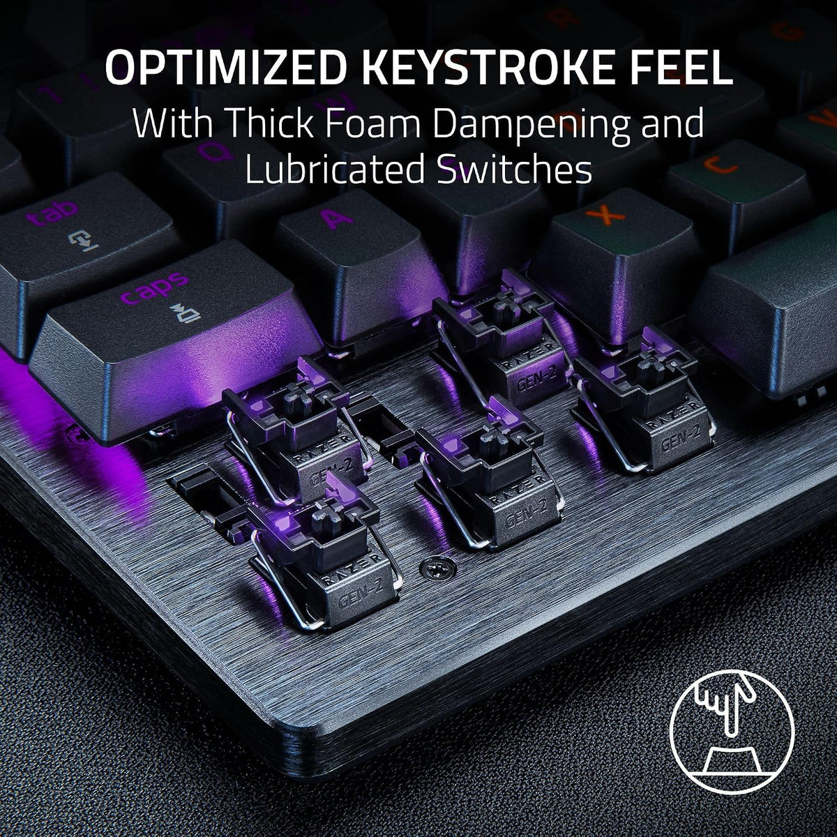 Razer Huntsman V3 Tenkeyless 8KHz Gaming Keyboard — product image 7