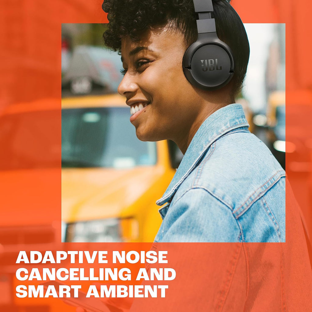 JBL Tune 670NC Wireless Noise Cancelling Headphones — White