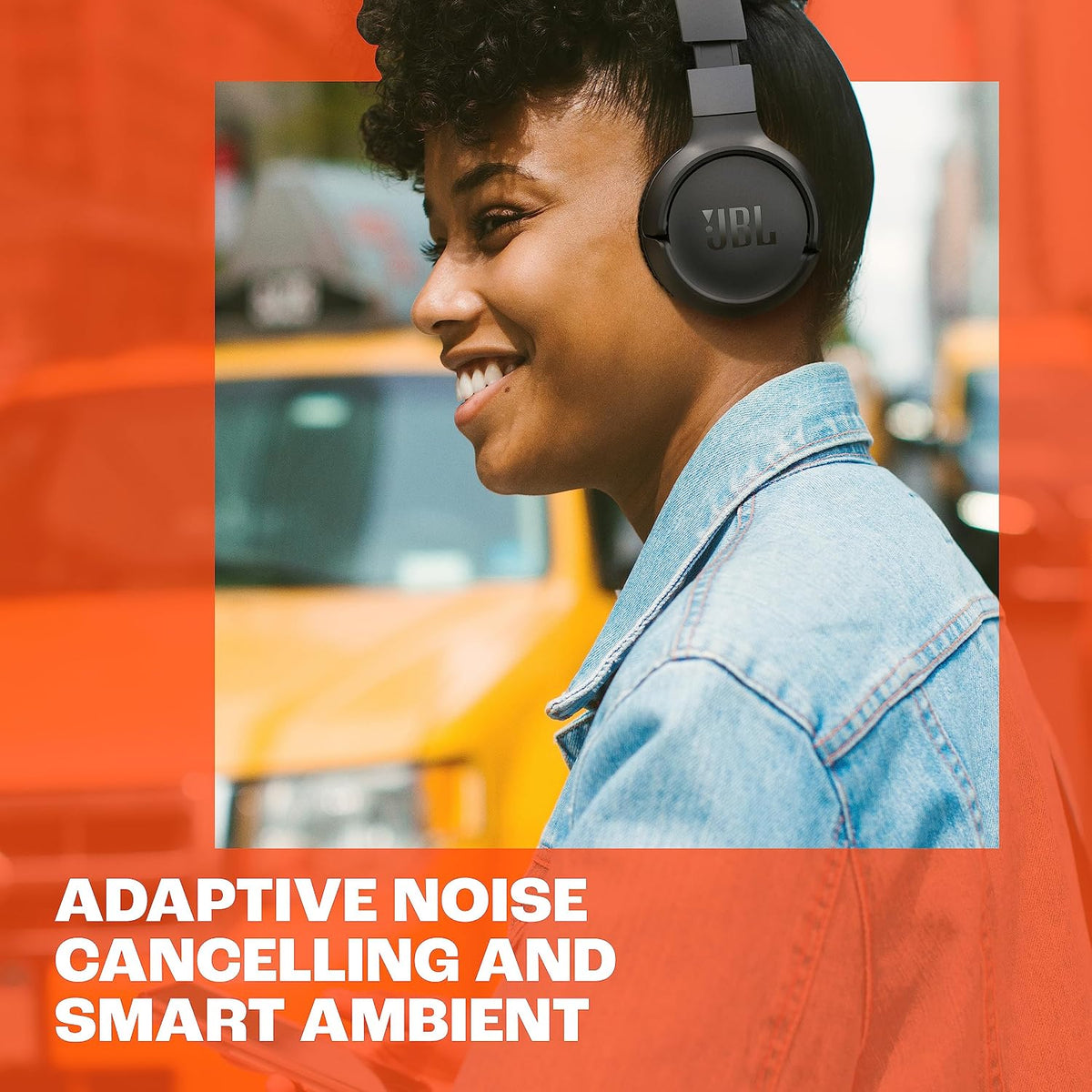 JBL Tune 670NC Wireless Noise Cancelling Headphones — White