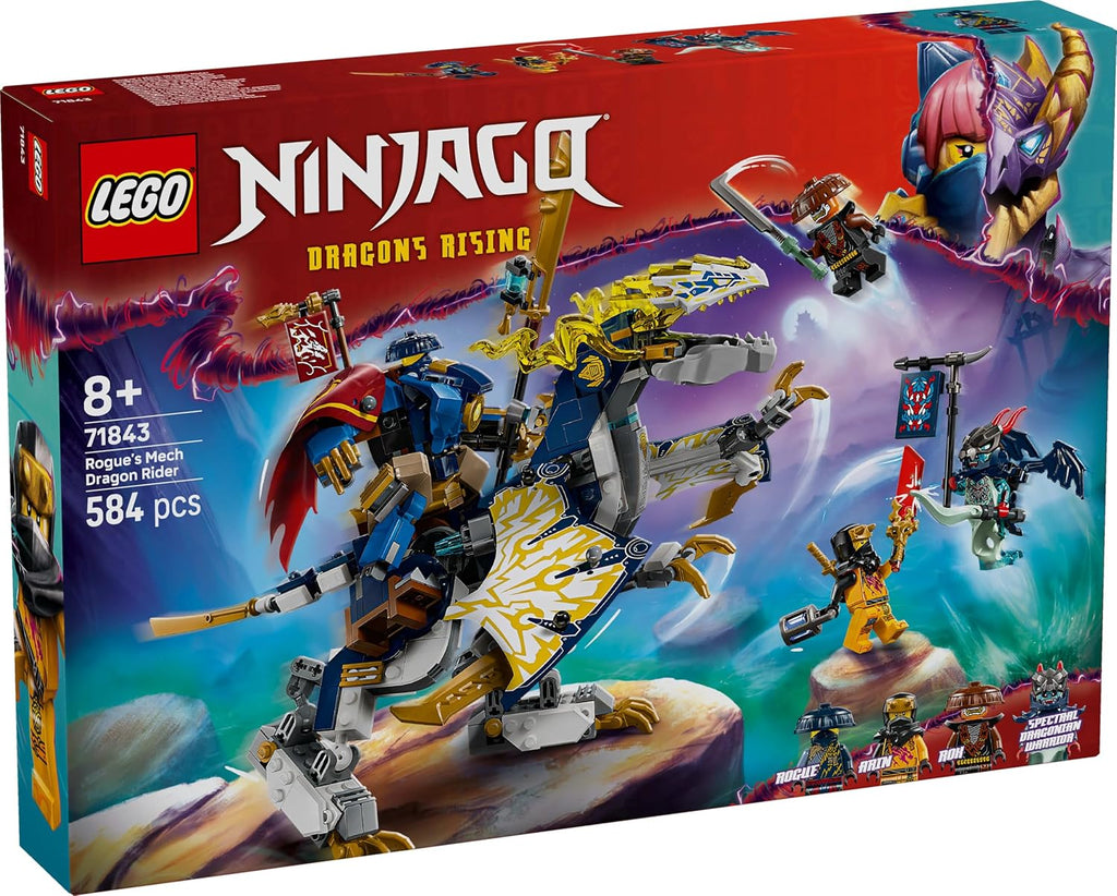 LEGO NINJAGO Rogue’s Mech Dragon Rider 71843