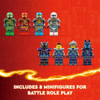 LEGO® NINJAGO® Wolf Mask Shadow Dojo Toy Set 71813