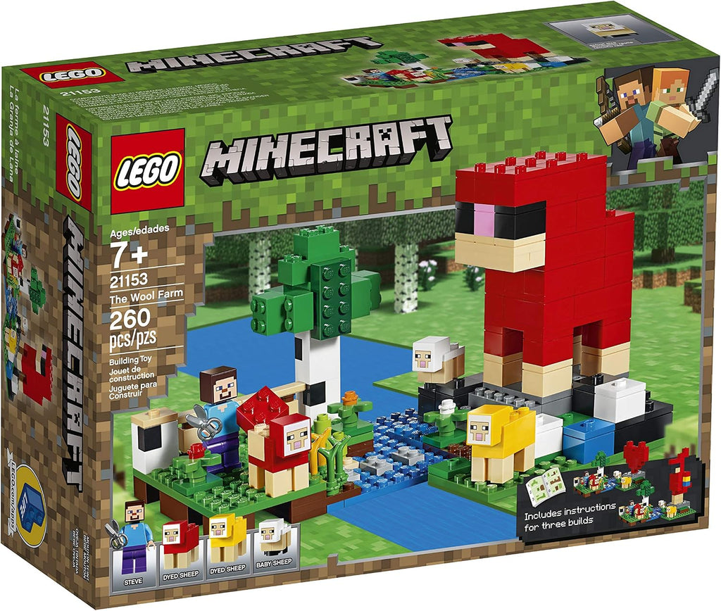 LEGO Minecraft The Wool Farm 21153 Building Kit (260 Pieces) — image 4