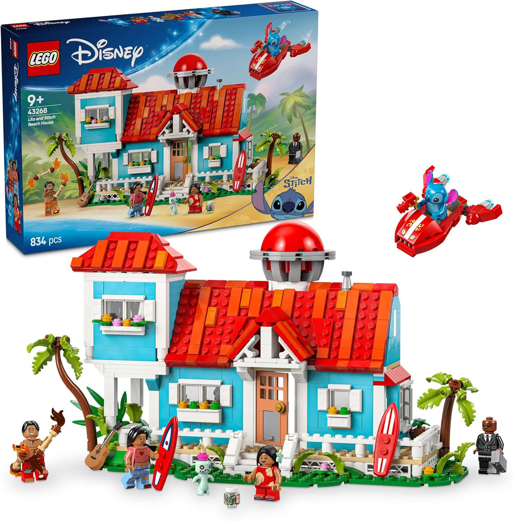 LEGO Disney Lilo and Stitch Beach House 43268