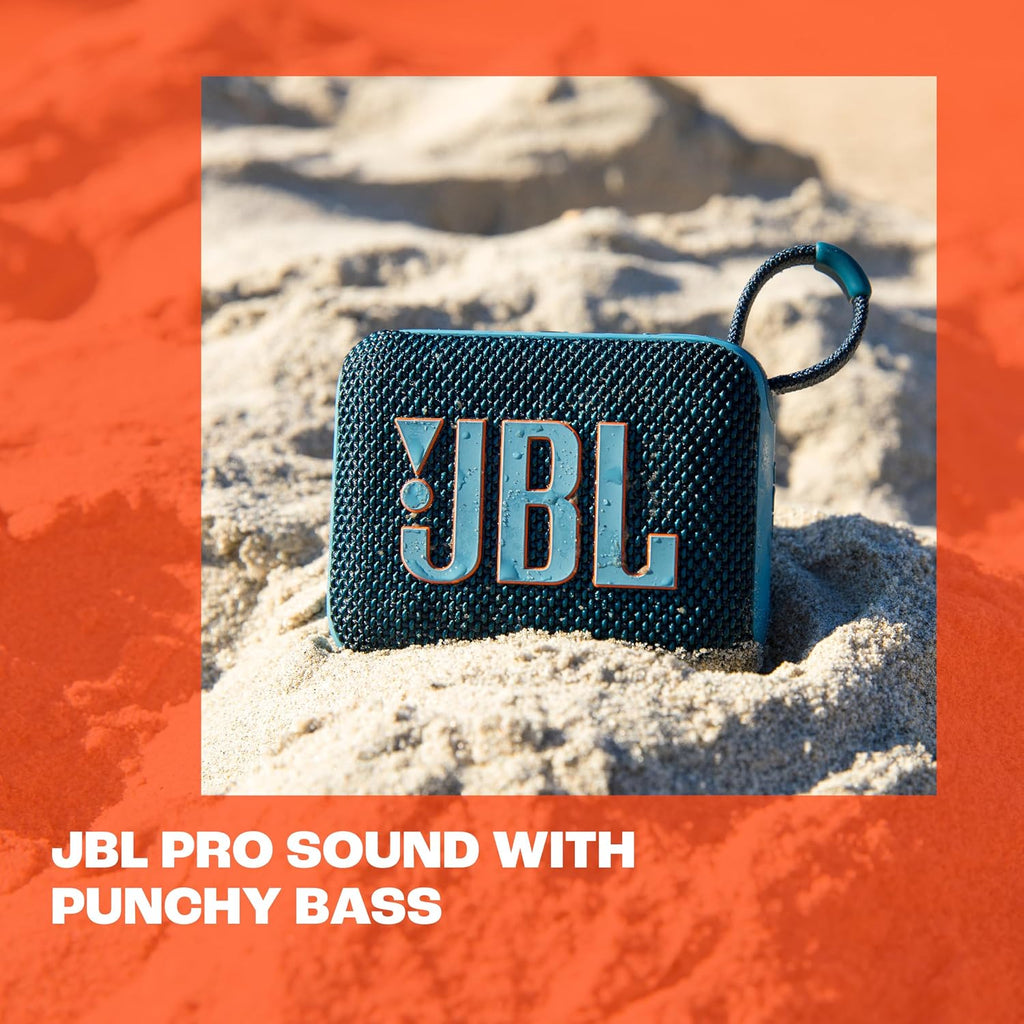 JBL Go 4 Portable Bluetooth Speaker — Purple