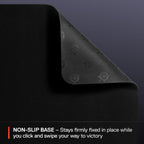 Steelseries Qck - Gaming Mouse Pad - 320Mm X 270Mm X 2Mm - Fabric - Rubber Base - Black ,63004,Medium Sized — product image 4