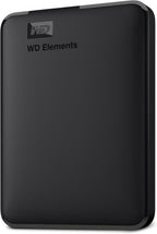 Western Digital WD 1TB Elements Portable External Hard Drive USB 3.0 - Black, WDBUZG0010BBK-WESN — product image 1