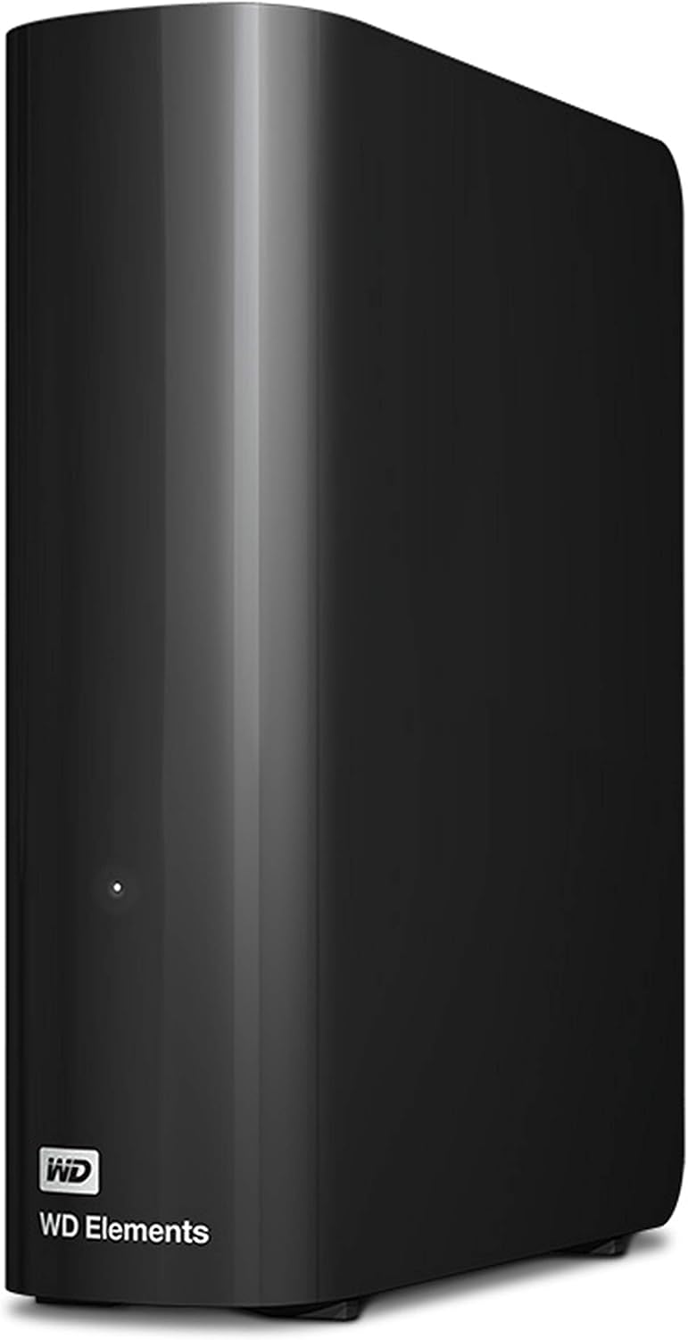 WD 8TB Elements Desktop External Hard Drive - USB 3.0, Black — product image 1