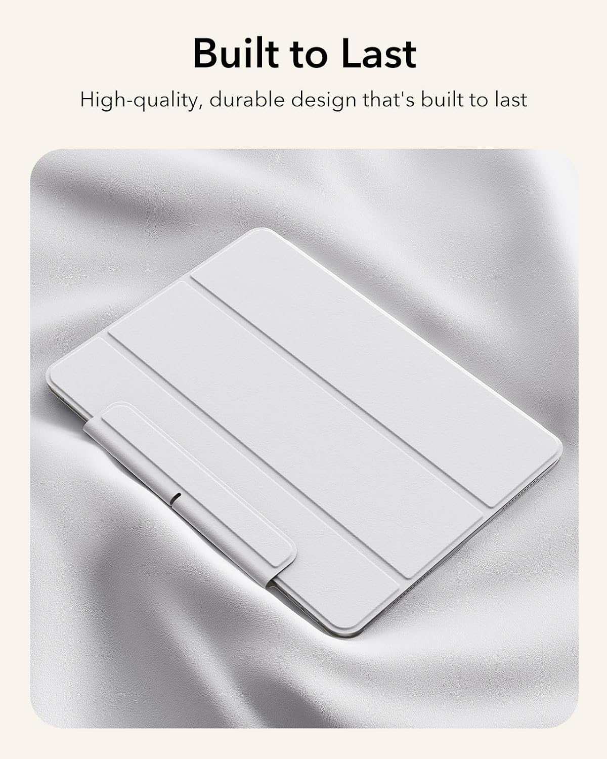 B0CP1XWPNL | ESR for iPad Air 11 Inch Case M4/M3/M2, iPad Air 5th/4th Gen Case | White | Image 39