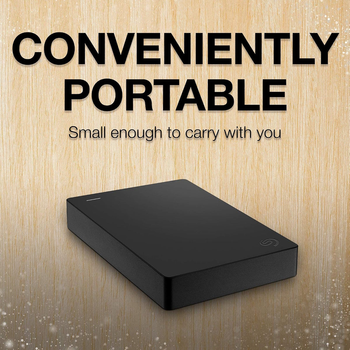 Seagate Portable Drive, 5TB, External Hard Drive, Dark Grey, for PC Laptop and Mac, Amazon Exclusive (STGX5000400) — product image 2