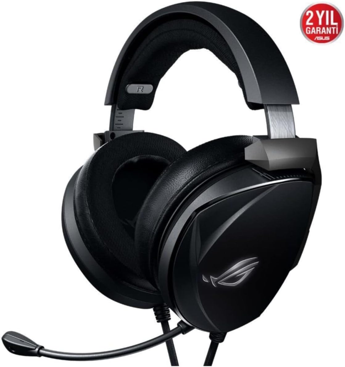 ASUS ROG Theta Electret - 3.5mm gaming headset with Essence electret and bass drivers that deliver hi-fidelity sound and optimized bass - Black — product image 2