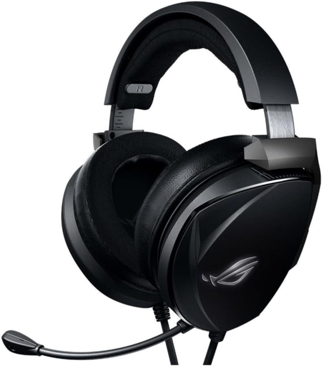 ASUS ROG Theta Electret - 3.5mm gaming headset with Essence electret and bass drivers that deliver hi-fidelity sound and optimized bass - Black — product image 1