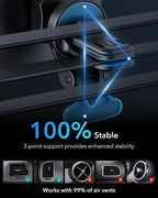 B094QR2BQL | ESR for 15W MagSafe Car Mount Charger, Magnetic Wireless Car Charger | Standard Car Charger Set-Black | Image 19