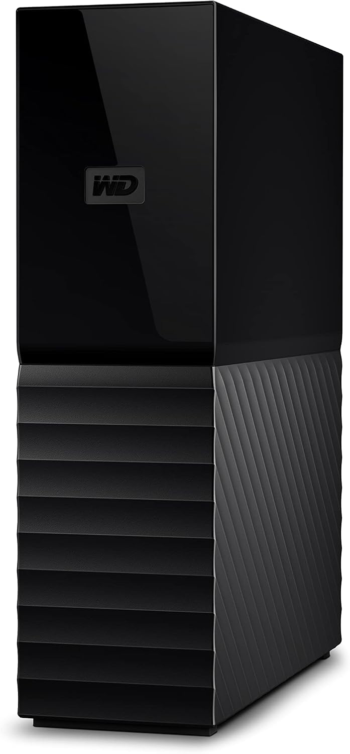 Western Digital Western Digital18 TB My Book USB 3.0 Desktop Hard Drive with Password Protection and Auto Backup Software, Black WDBBGB0180HBK EESN — product image 1