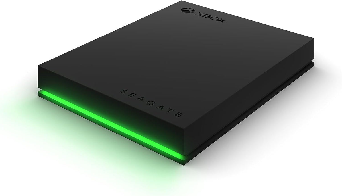 Seagate Game Drive for Xbox, 2TB, External Hard Drive Portable, USB 3.2 Gen 1, Black with built-in green LED bar, Xbox Certified (STKX2000403) — product image 1