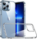 B099KCGCMV | ESR Hybrid Case Compatible with iPhone 13 Pro Max [Anti-Yellow], Scratch-Resistant Back, Grippy Shockproof Frames, Clear | Default Title | Image 1