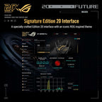 ASUS GT-BE98 20th Anniversary Edition Quad-Band WiFi 7 AiMesh Extendable Gaming Router (25Gbps, 320MHz, 4K-QAM, Dual 10G Ports, Quad 2.5G Ports, AiProtection, VPNs, 4G LTE/5G Mobile - Blackand Golden — product image 3