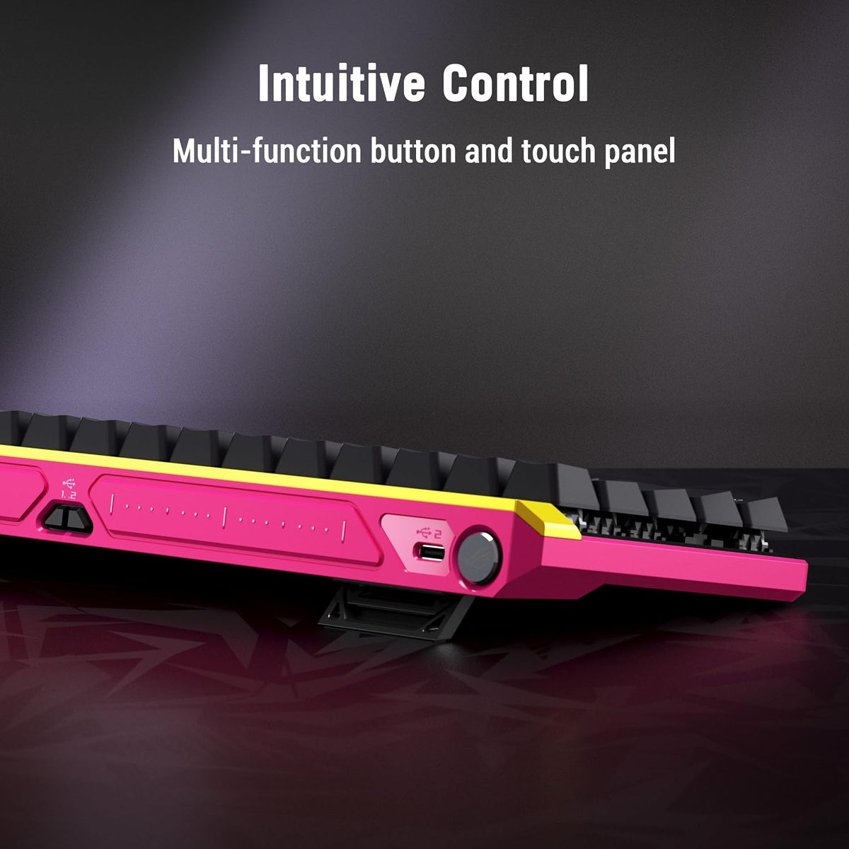 ASUS ROG Falchion Ace HFX ZywOo Edition Wired Analog Gaming Keyboard, Rapid Trigger Hall Effect ROG HFX Magnetic Switches, 8K Polling Rate, Adjustable Actuation, PBT, US Layout — product image 4