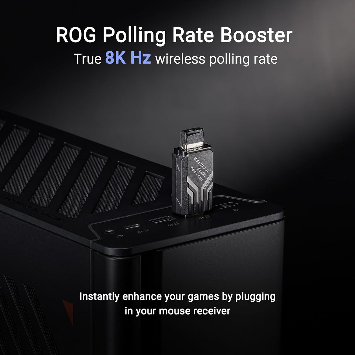 ASUS ROG Harpe Ace Extreme Wireless Gaming Mouse, Carbon Fiber Build, 47g Lightweight, AimPoint Pro 42K Optical Sensor, Optical Micro Switches, ROG Polling Rate Booster, Esports & FPS Gaming, Black — product image 5
