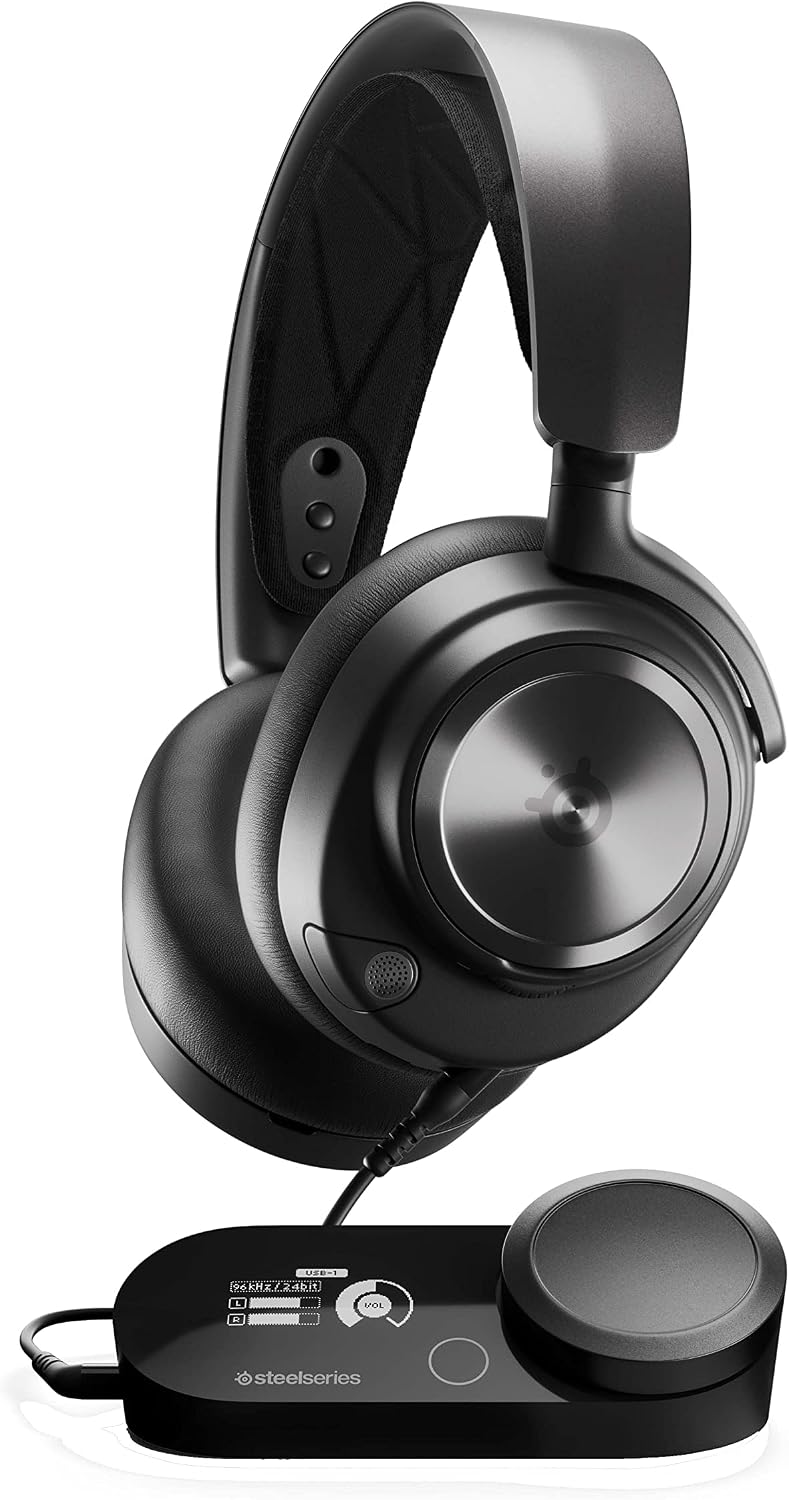 SteelSeries Arctis Nova Pro for Xbox - Multi-System Gaming Headset - Hi-Res Audio - 360° Spatial - GameDAC Gen 2 - ClearCast Gen 2 Mic - Xbox, PC, PS5, PS4, Switch — product image 1