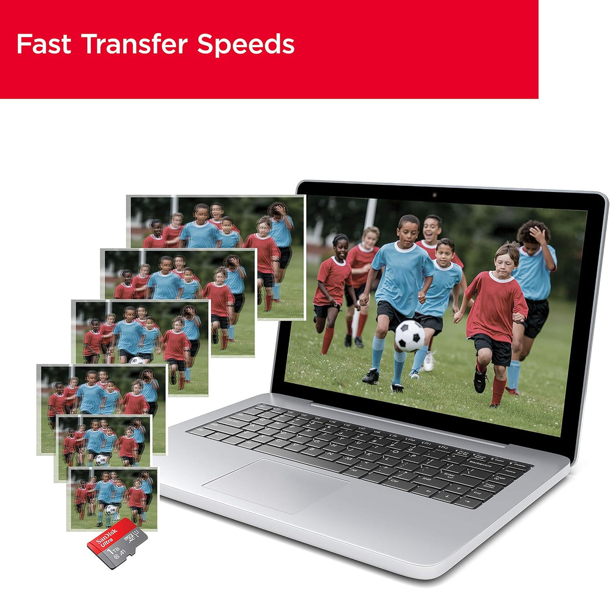 SanDisk 64GB Ultra microSDXC card + SD adapter up to 140 MB/s with A1 App Performance UHS-I Class 10 U1 - Twin Pack — product image 5