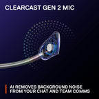 SteelSeries Arctis Nova 3 - USB-C Gaming Headset for PC, PS4, PS5 & Switch - RGB Lights - Hi-Fi Drivers - 360° Spatial Audio - AirWeave Memory Foam Earcups - Super Lightweight - ClearCast Gen 2 Mic — product image 9