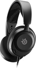 SteelSeries Arctis Nova 1 — Multi-System Gaming Headset — Hi-Fi Drivers — 360° Spatial Audio — AirWeave Memory Foam Ear Cushions — Ultra Lightweight — PC, PS5, PS4, Switch, Xbox - Black — product image 1