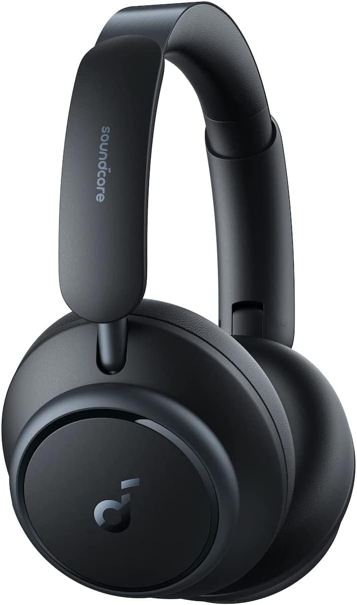 B0BHCLZGTW | Soundcore by Anker Space Q45 Bluetooth Headphones, Adaptive Active Noise Cancelling up to 98%, 50 Hours Playback, LDAC Hi-Res Wireless Audio, Crystal Clear Calls (Refurbished) | Black | Image 1