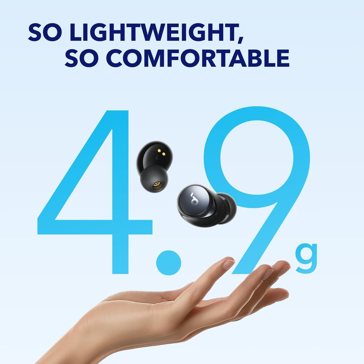 B0BLTZMGMW | Anker Space A40 Bluetooth Headphones - Black | Default Title | Image 6