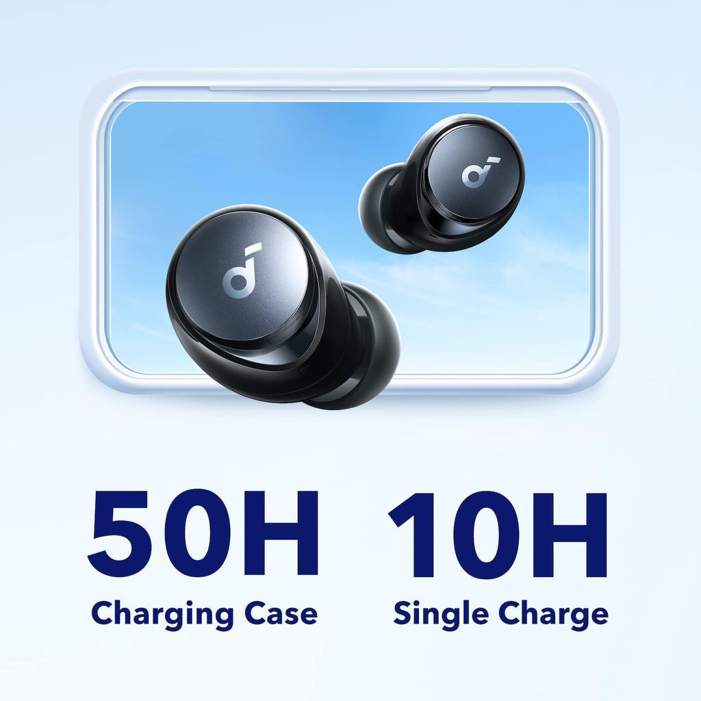 B0BLTZMGMW | Anker Space A40 Bluetooth Headphones - Black | Default Title | Image 4
