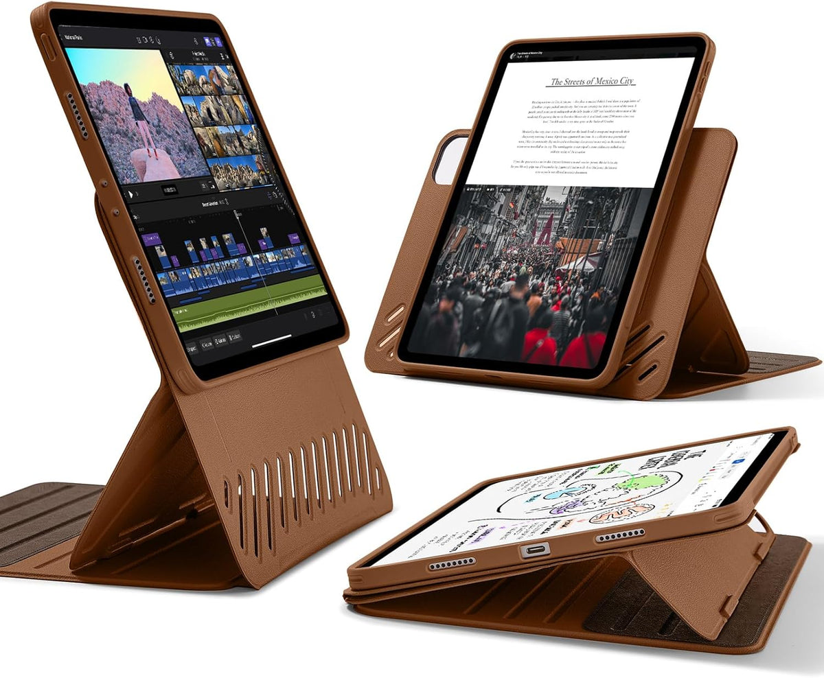 B0BXQ3CVJD | ESR for iPad Pro 11 Inch Case (4th/3rd/2nd/1st Gen) | Brown | Image 16