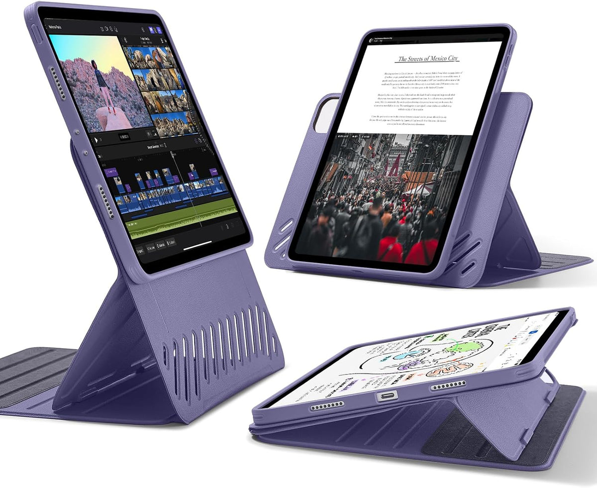 B0BRV9MJ5V | ESR for iPad Pro 11 Inch Case (4th/3rd/2nd/1st Gen) | Purple | Image 9
