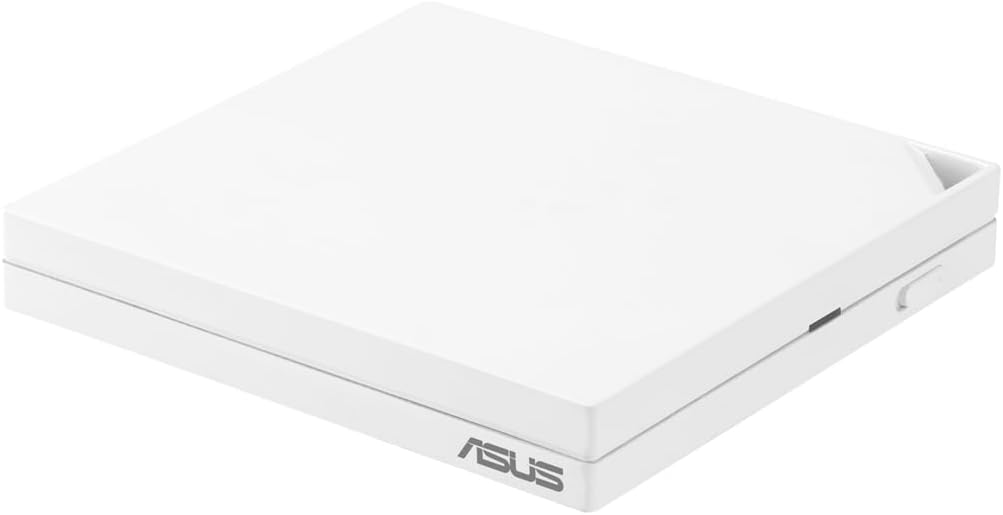 ASUS RT-AX57 Go (AX3000) Dual Band WiFi 6 Travel Router, 4G & 5G Mobile Tethering, Public WiFi(WISP) Mode, Subscription-free Network Security, VPN, Easy Setup, AiMesh Support - White — product image 1