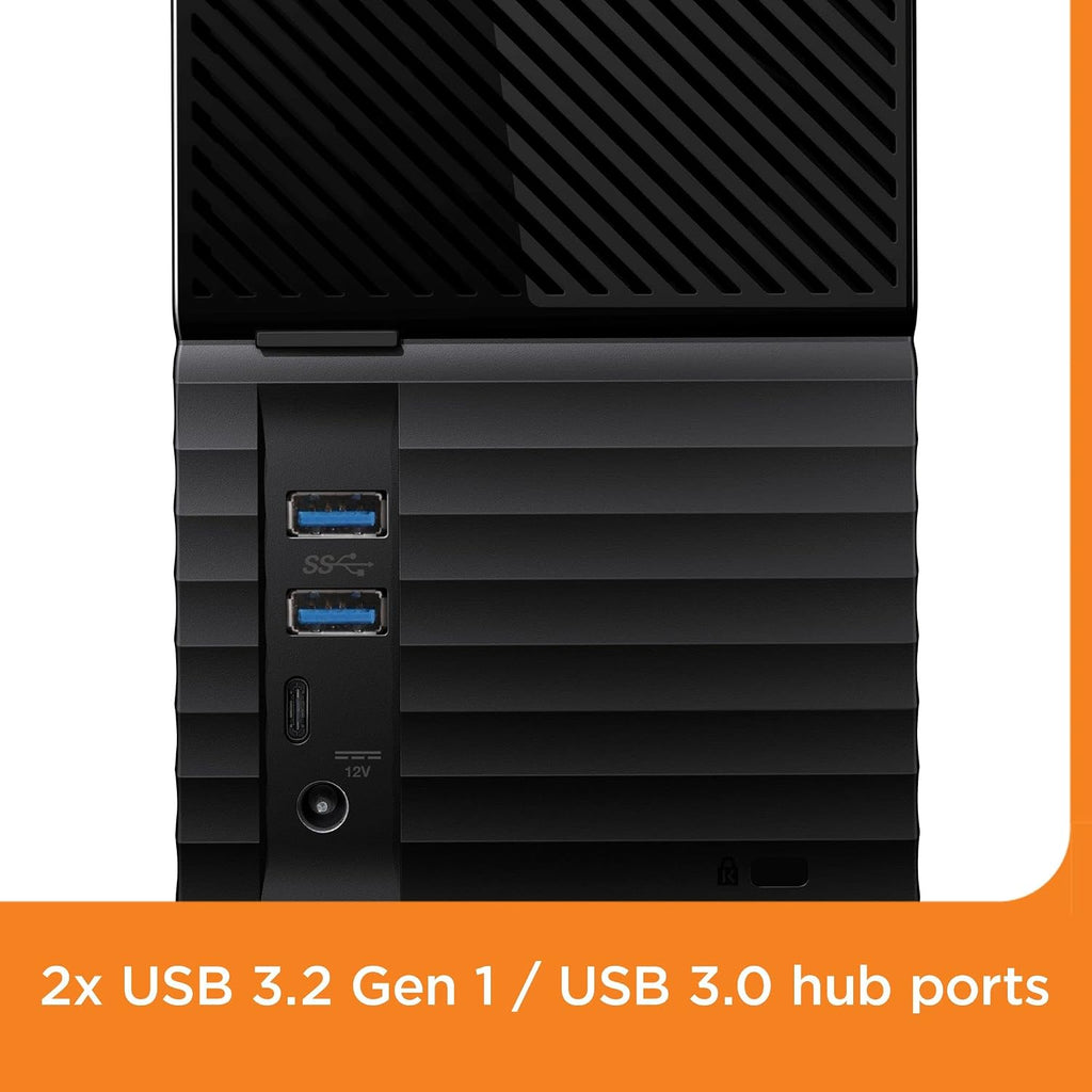 Western Digital WD 44TB My Book Duo Desktop RAID USB 3.2 Gen 1 External Hard Drive and Auto Backup Software — product image 5
